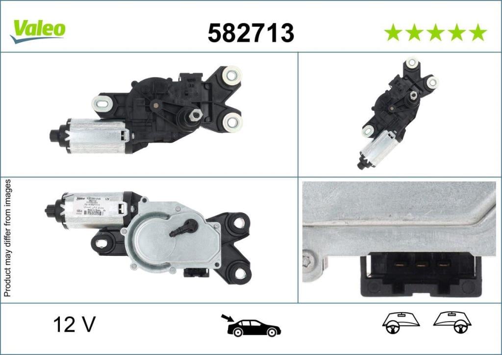 Moteur d'essuie-glace VALEO ref. 582713